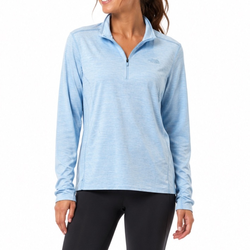 The North Face Quarter 1/4 Zip Pullover Glacier